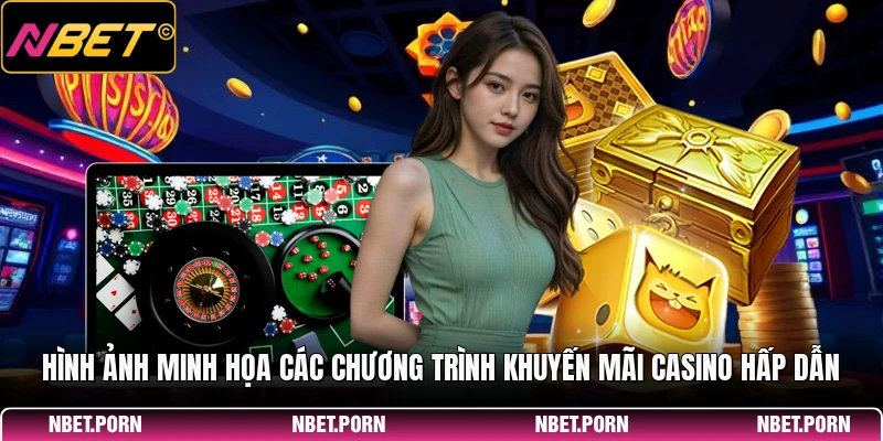 Hình ảnh minh họa các chương trình khuyến mãi casino hấp dẫn