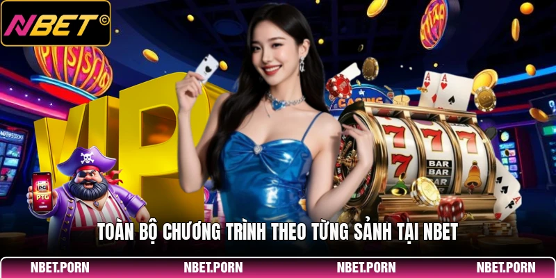 Toàn bộ chương trình theo từng sảnh tại NBET